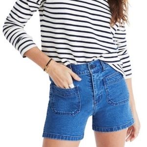Madewell Hi-Rise Denim Shorts